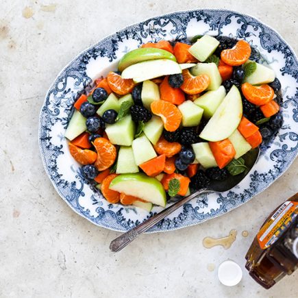 Fruit Salad with Maple Dressing {Plus my Formula for Making the Best Fruit Salads} | www.floatingkitchen.net