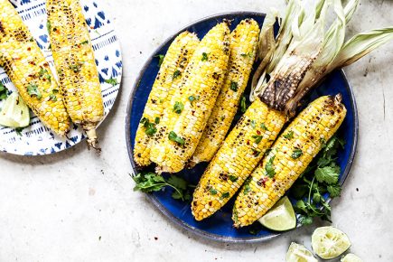 Cilantro-Lime Corn on the Cob | www.floatingkitchen.net