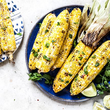 Cilantro-Lime Corn on the Cob | www.floatingkitchen.net