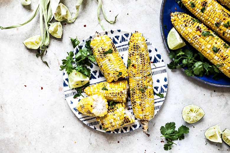 Cilantro-Lime Corn on the Cob | www.floatingkitchen.net