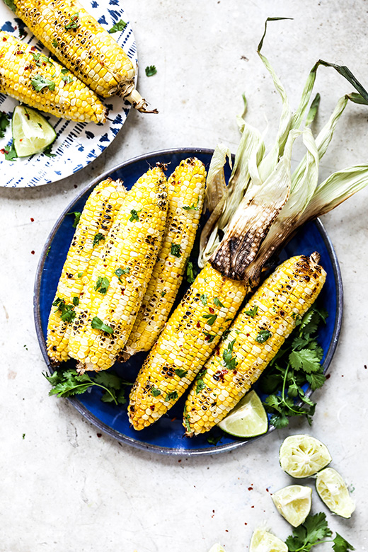 Cilantro-Lime Corn on the Cob | www.floatingkitchen.net