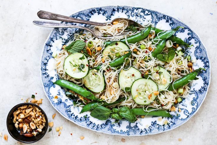 Crunchy Cold Noodle Salad