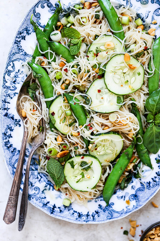 Crunchy Cold Noodle Salad | www.floatingkitchen.net