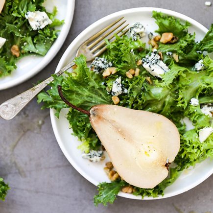 Poached Pear Salad | www.floatingkitchen.net