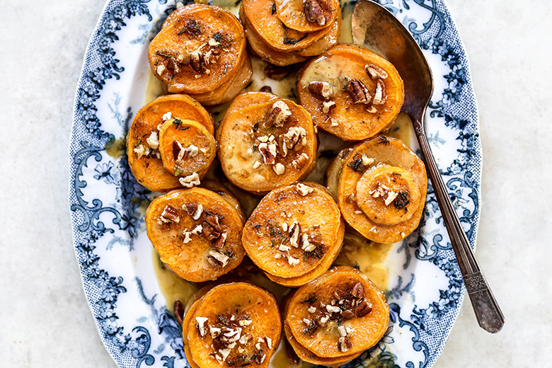 Mini Sweet Potato Gratins | www.floatingkitchen.net