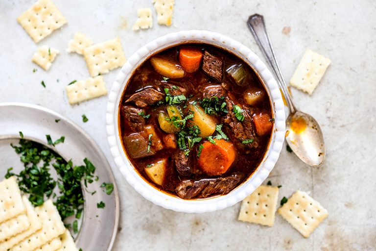 Slow Cooker Beef and Vegetable Stew Floating Kitchen