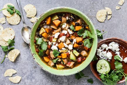 Southwest Chicken and Sweet Potato Soup | www.floatingkitchen.net