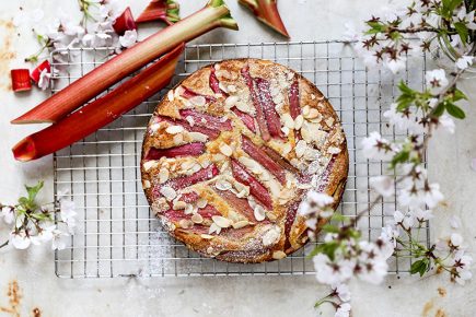 Rhubarb-Almond Cake | www.floatingkitchen.net