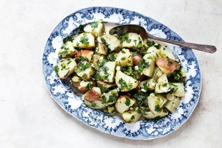 Middle Eastern Potato Salad | www.floatingkitchen.net