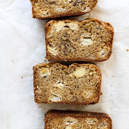 Chai Spiced Apple and Walnut Bread | www.floatingkitchen.net