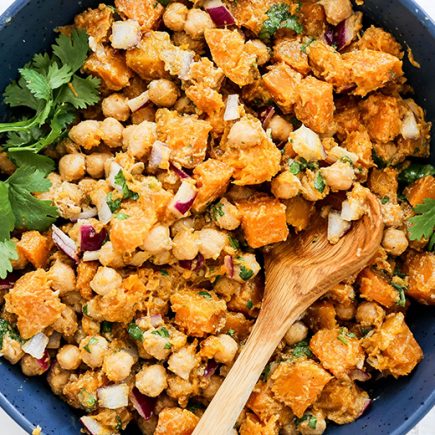 Warm Butternut Squash and Chickpea Salad | www.floatingkitchen.net