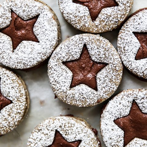 Cappuccino Chocolate Sandwich Cookies