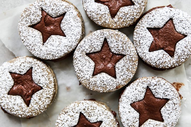 Cappuccino Chocolate Sandwich Cookies