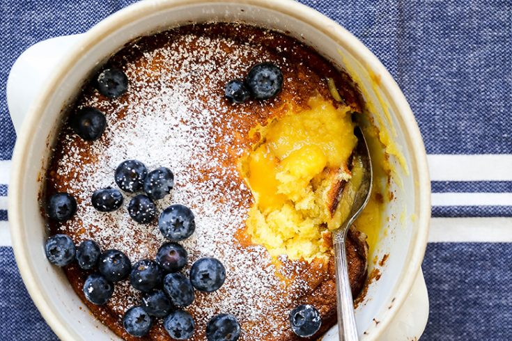 Meyer Lemon Pudding Cake