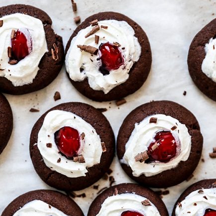 Black Forest Thumbprint Cookies | www.floatingkitchen.net