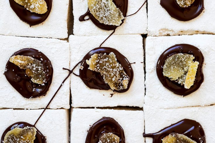 Jumbo Gingerbread Spiced Marshmallows