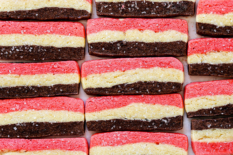 Slice and Bake Peppermint Mocha Cookies | www.floatingkitchen.net