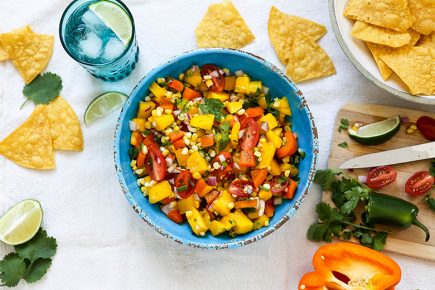 Fresh Corn and Mango Salad | www.floatingkitchen.net