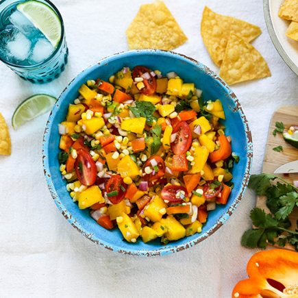 Fresh Corn and Mango Salad | www.floatingkitchen.net