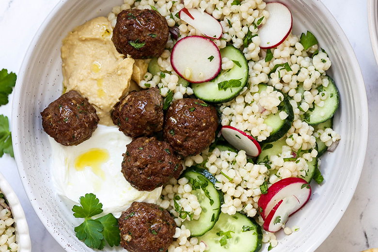 Lamb Kufta Bowls | www.floatingkitchen.net