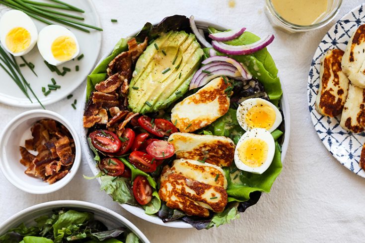 Halloumi Cobb Salad