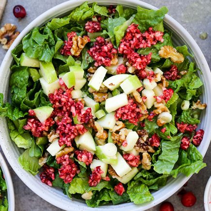 Cranberry Apple Salad | www.floatingkitchen.net