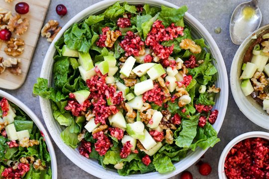 Cranberry Apple Salad | www.floatingkitchen.net