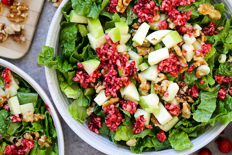 Cranberry Apple Salad | www.floatingkitchen.net