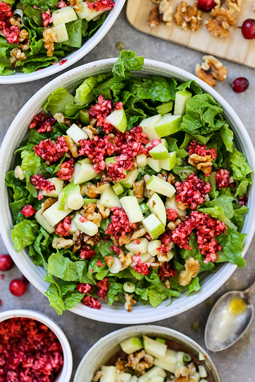 Cranberry Apple Salad | www.floatingkitchen.net