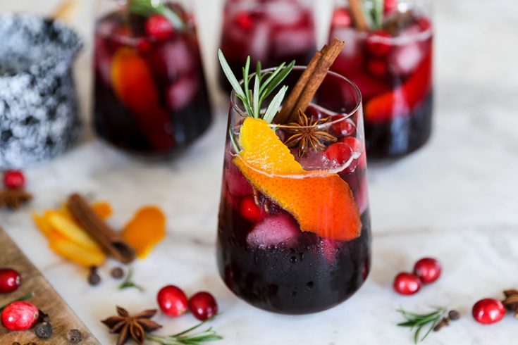 Cranberry Red Wine Punch