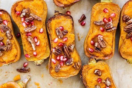 Twice-Baked Honeynut Squash | www.floatingkitchen.net