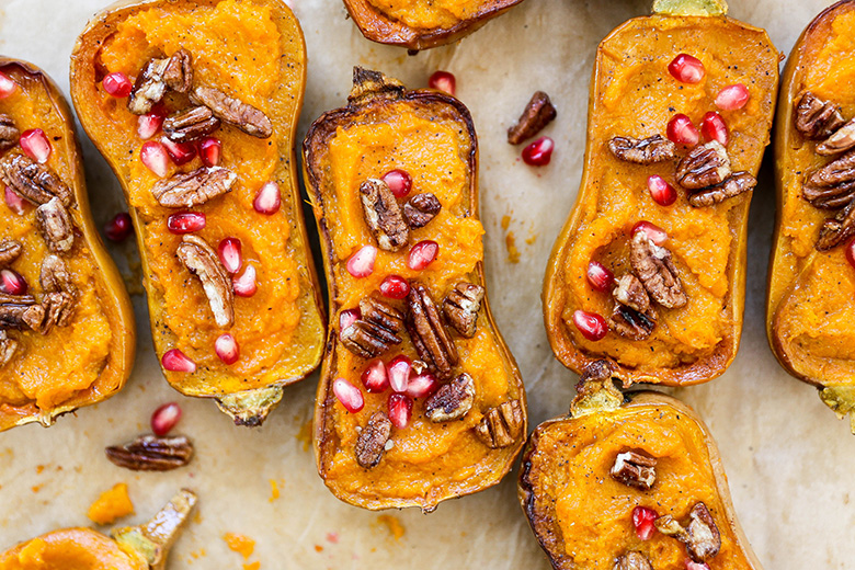 Twice-Baked Honeynut Squash | www.floatingkitchen.net