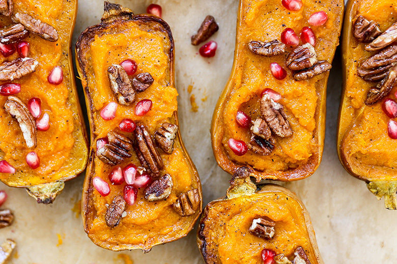 Twice-Baked Honeynut Squash | www.floatingkitchen.net