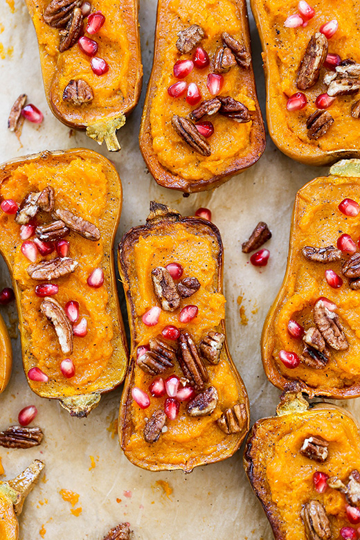 Twice-Baked Honeynut Squash | www.floatingkitchen.net