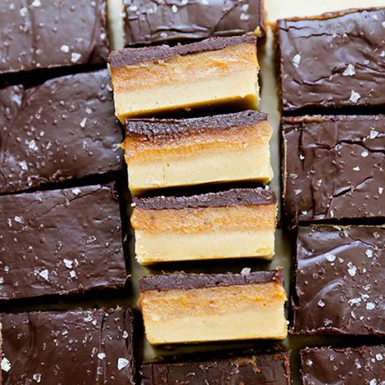 Pumpkin Millionaire’s Shortbread | www.floatingkitchen.net