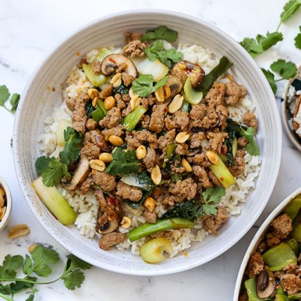 Ground Pork and Vegetable Stir Fry | www.floatingkitchen.net